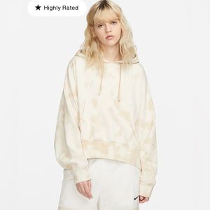 NIKE Oversized Cropped Hoodie